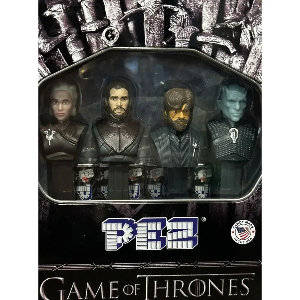 PEZ GAME OF THRONES The Iron Anniversary Gift‎ Tin 2021 6 Rolls of Candy